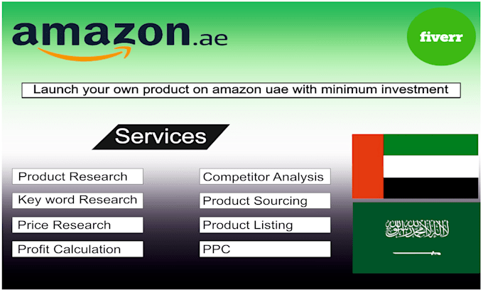 be your amazon virtual assistant for uae and ksa markets