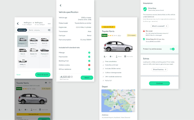 Do figma ui ux design and mock up for your website and app by Echo0219 ...