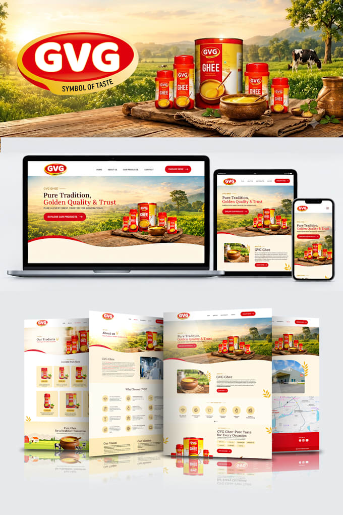 design and redesign website for small business