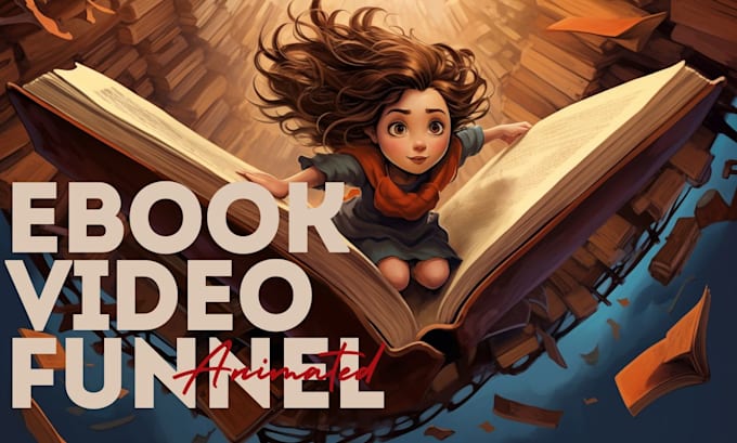 market your book by making an animated video funnel