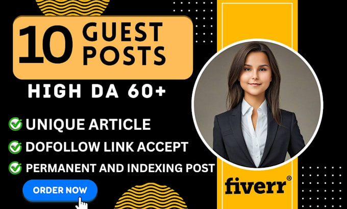 do guest post service high da and high traffic website