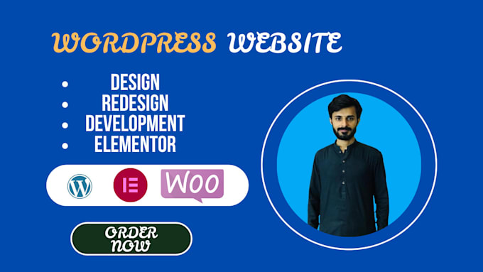 develop wordpress website, design,redesign website  web SEO