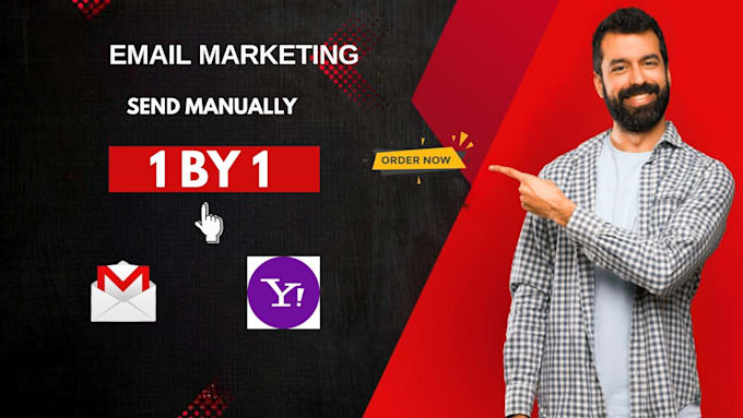 send emails manually one by one to your targeted list