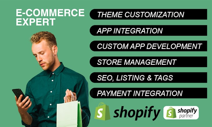 do shopify development, customization and bug fix