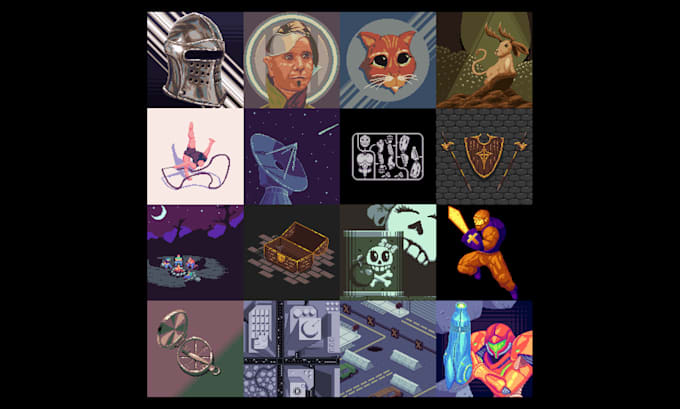 create pixel art for you