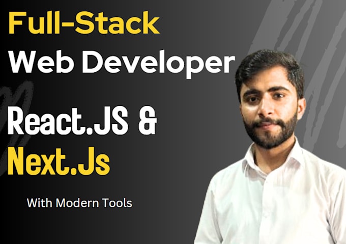be your web developer using reactjs, nextjs, and nodejs