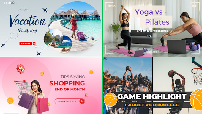 create professional premium thumbnails and posters for you