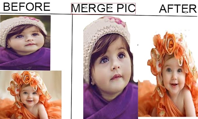 manipulate photo, merge, blend or remove black spots or shadows