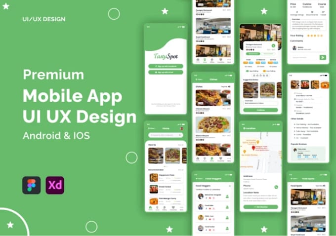 Do mobile app ui ux design by Sabaahmedwork | Fiverr