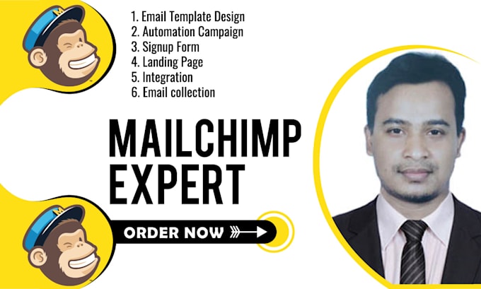 work as your mailchimp expert and designer