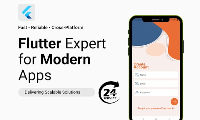 Create flutterflow mobile app developer expert flutter app development ...