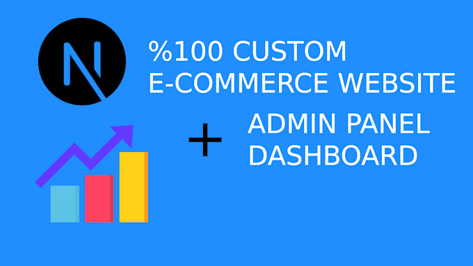 Develop and design a custom e commerce website with nextjs by ...