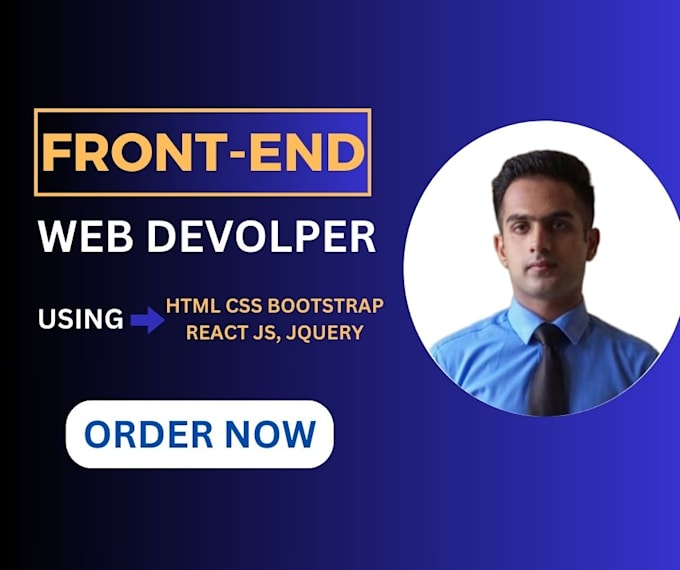 do frontend web development, figma to HTML CSS reactjs with stunning animation