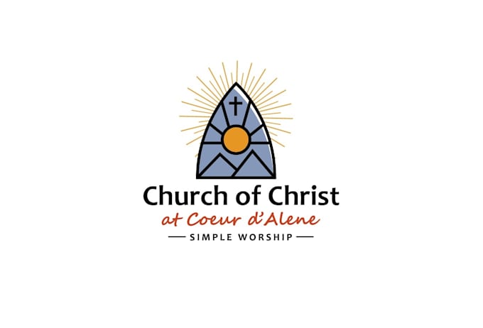 design a professional christian church logo