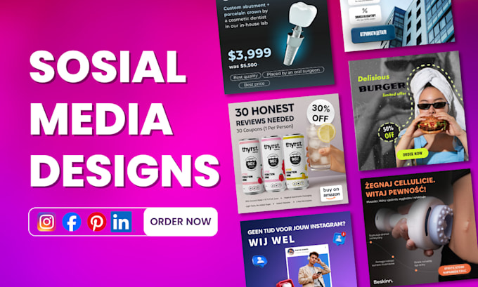 craft eye catching banners for social media