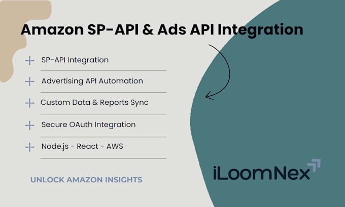 integrate amazon selling partner and ads API with reporting