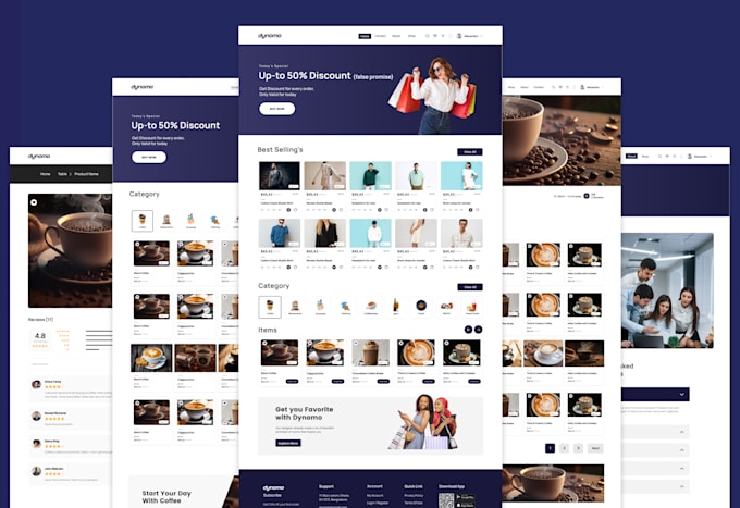 Do website ui ux design, wireframes, and prototypes in figma by Soha ...