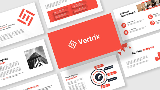 do powerpoint presentation, google slide, canva or   pitch deck design