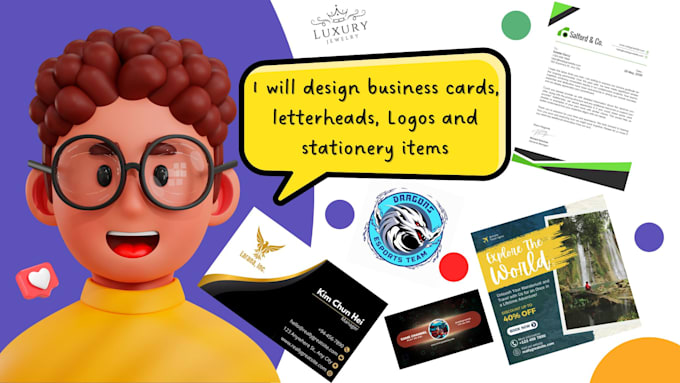 provide incomparable business card, letter head, logo design