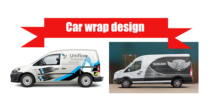 create car wrap design for you