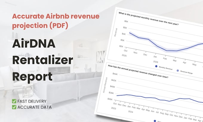 deliver an airdna rentalizer report for your airbnb property