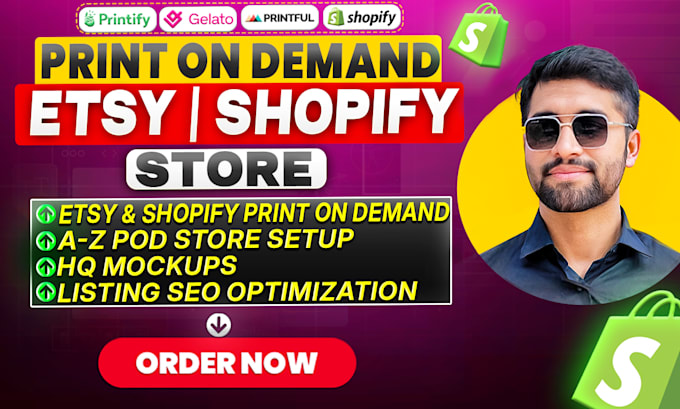 setup etsy print on demand, setup etsy store, etsy print on demand, etsy pod