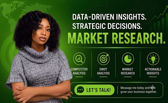 conduct market research, swot, and competitor analysis