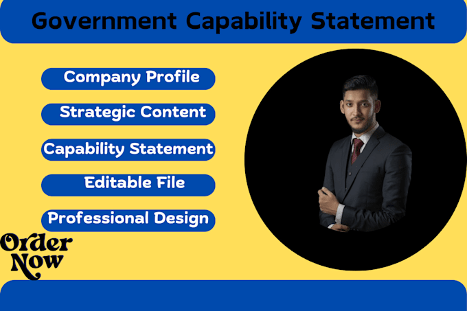 do government capability statement , capability statement