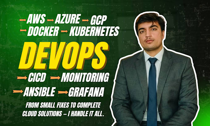 be your devops engineer for AWS cloud, kubernetes, docker and ci cd pipelines