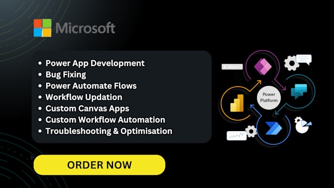 build custom powerapps and power automate business solutions