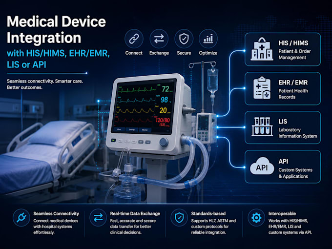 do medical device connectivity with healthcare system