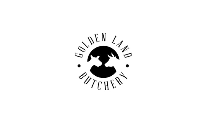 design elegant smart local butchery logo