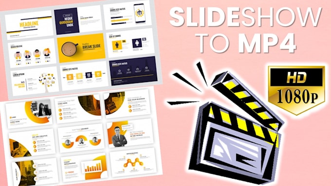 make HD videos from powerpoint slides, images and pdf files