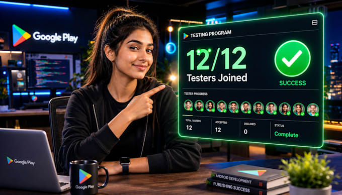 guarantee your production access with 12 google play closed testers