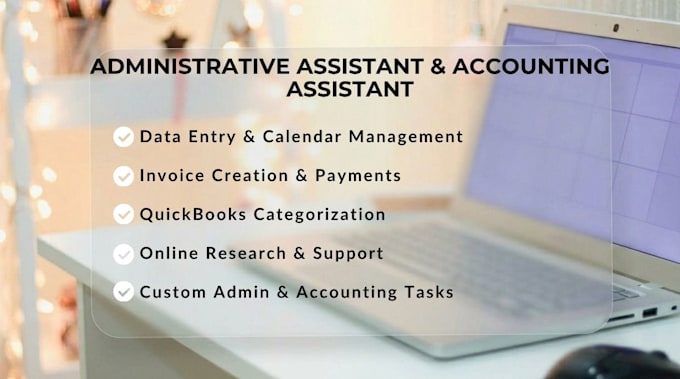be your virtual administrative and accounting assistants