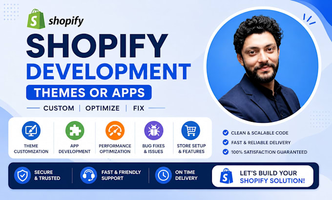 provide shopify app development and bug fixing services