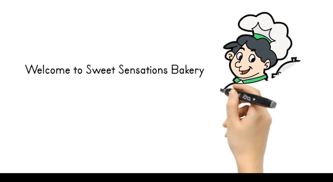 create an engaging whiteboard doodle animated explainer video for your business