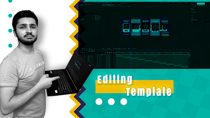 create or edit any after effects template for you