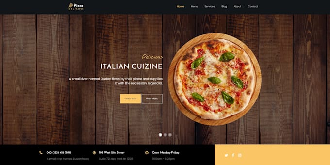 build a clean, responsive website using pure HTML and CSS