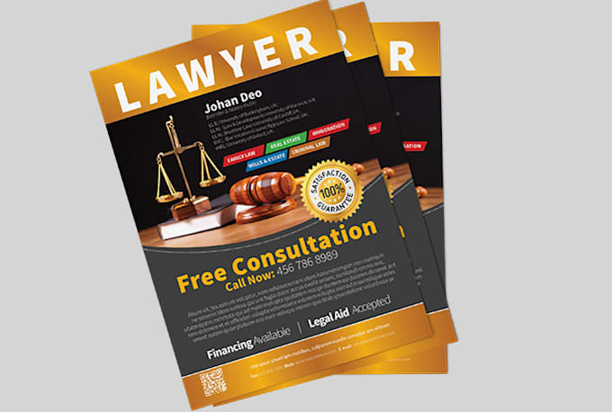 design professional flyer or advert