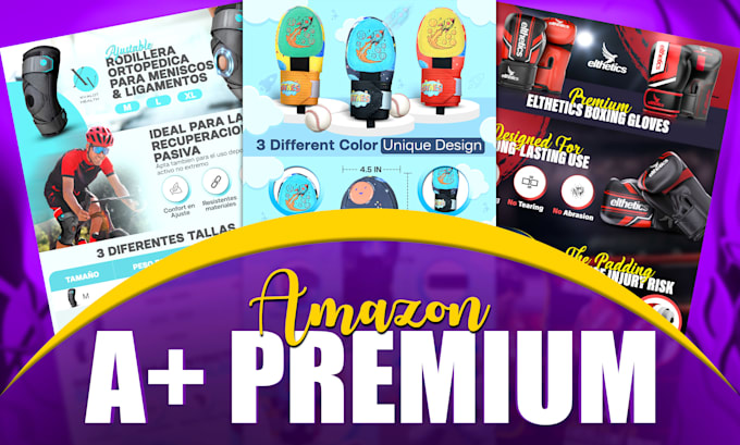 design amazon a plus content, brand story, and amazon ebc