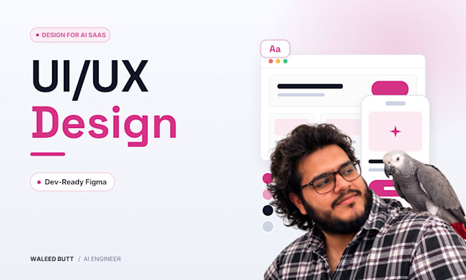 uiux design ai saas dashboards, websites, and apps in figma