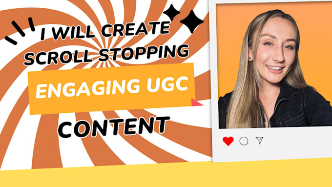 create ugc content for tiktok, instagram reels and ads