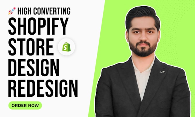 build, design or redesign your shopify store, dropshipping store