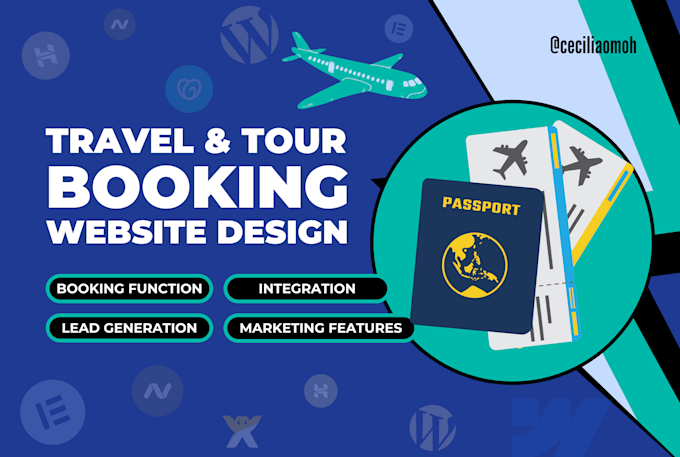 tour website, hotel booking website, vacation rental website, airbnb website