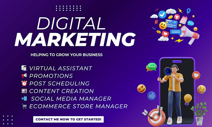 be your digital marketing virtual assistant