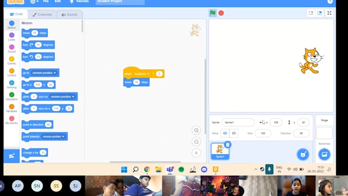teach you scratch coding and game development