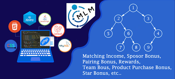 develop your binary MLM web application