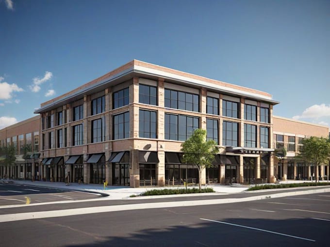 do 3d exterior design, interior design and 3d rendering