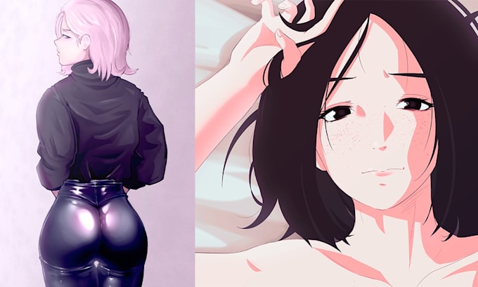 draw detailed anime characters nsfw or sfw